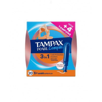 TAMPAX PEARL COMPAK SUPERPLUS 20 UDS