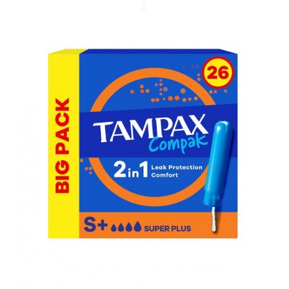 TAMPAX COMPAK SUPERPLUS 26 UDS