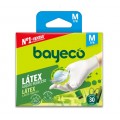 BAYECO GUANTE CUBO LATEX TM 30 UDS