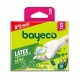 BAYECO GUANTE CUBO LATEX TS 30 UDS