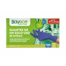 BAYECO GUANTE NITRILO AZUL TG 100 UDS