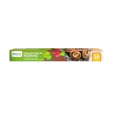 BAYECO PAPEL HORNO HOJAS 380 MM 20 HOJAS