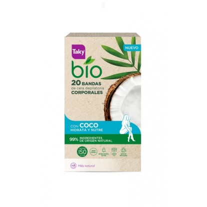 TAKY BANDAS CORPORALES 16 UDS BIO COCO