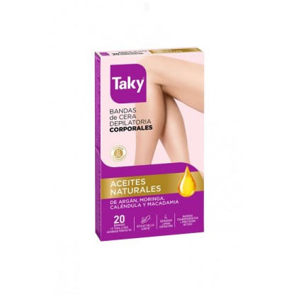 TAKY BANDAS CORPORALES 16 UDS ACEITES NA