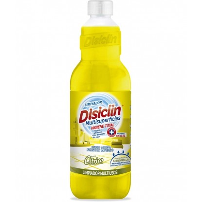 DISICLIN LIMPIADOR CONCENT. CITRONELA 1 LT