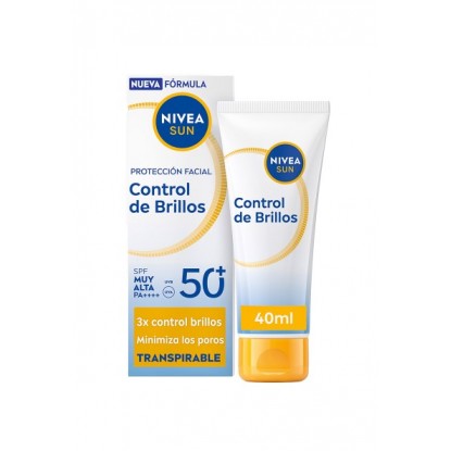 NIVEA 040 ML CREMA FACIAL C.BRILLOS F50+
