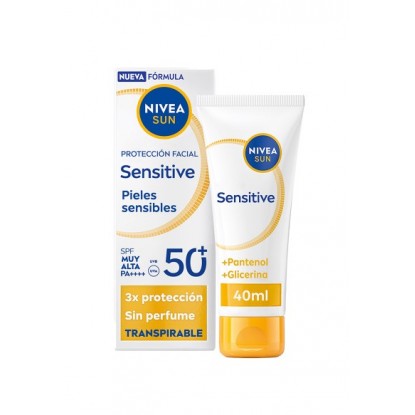 NIVEA 040 ML CREMA FACIAL SENSITIVE F50+