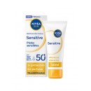 NIVEA 040 ML CREMA FACIAL SENSITIVE F50+