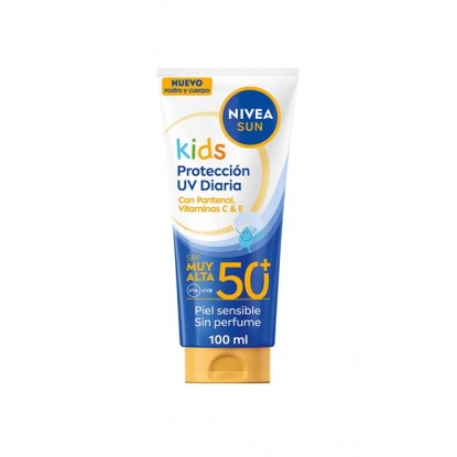 NIVEA 100 ML LECHE KIDS PROT.DIARIA F50+