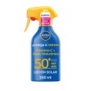 NIVEA 250 ML PISTOLA PROTEGE & HIDRATA F50