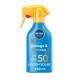 NIVEA 250 ML PISTOLA PROTEGE & BRONCEA F50