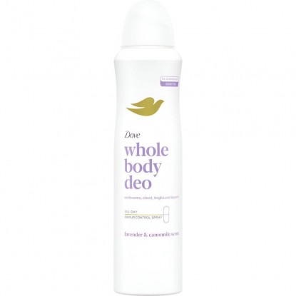 DOVE DEO SPRAY 150 ML ALL OVER LAVANDER