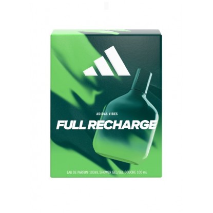 ADIDAS MEN FULL RECHARGE EDP 100 + GEL 100