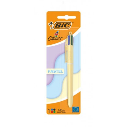 BIC BOLIGRAFO 4 COLORES PASTEL