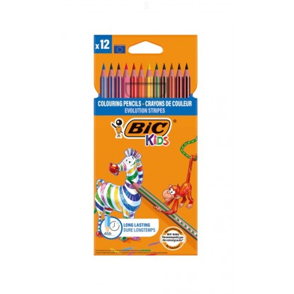 BIC LAPICES COLORES 12 UDS