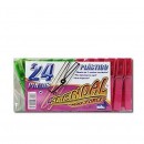 PINZAS PLASTICO TENDAL PAQUETES 2 DOCENA