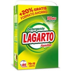 LAGARTO DETERGENTE 70+15 CACITOS MALETA