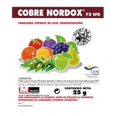 COBRE NORDOX 75 WG FUNGICIDA CUPRICO 25C