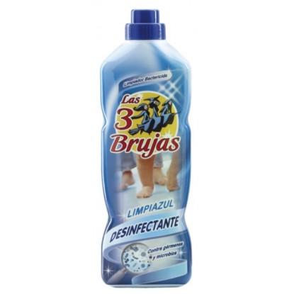 LAS 3 BRUJAS LIMPIAZUL DESINFECTANTE 1 L