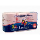 LEVIAN PAPEL ROSA 6 MEGAROLLOS
