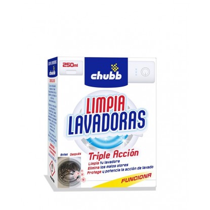 CHUBB LIMPIA LAVADORAS 250 ML.