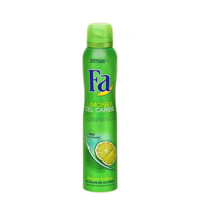 fa desodorante spray caribean lemon 200 ml