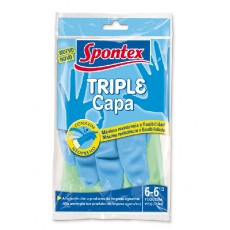 spontex guante triple capa 6 - 9 y 1/2