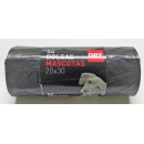 ORY BOLSA MASCOTA NEGRA 20 x 30 60G ROLLO