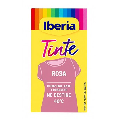 IBERIA TINTES ROPA ESPECIAL ROSA