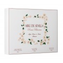 AIRE DE SEVILLA ROSAS BLANCAS EDT 100 + GEL + BL