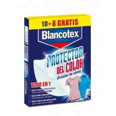 BLANCOTEX PROTECTOR COLOR TOALLITAS 10 + 8