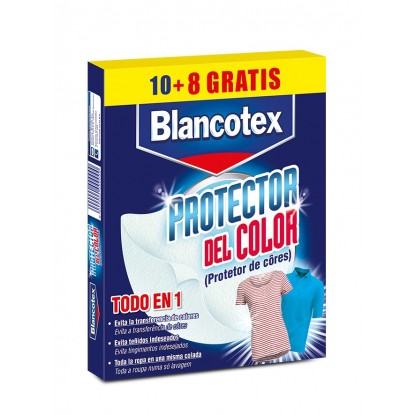 BLANCOTEX PROTECTOR COLOR TOALLITAS 10 + 8