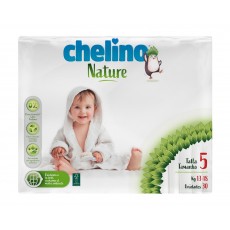 CHELINO PAÑALES NATURE T5 30 UDS (13-18K)